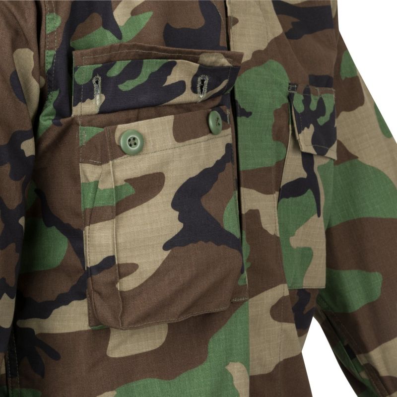 HELIKON Blúza BDU Ripstop - woodland (BL-BDU-PR-03)