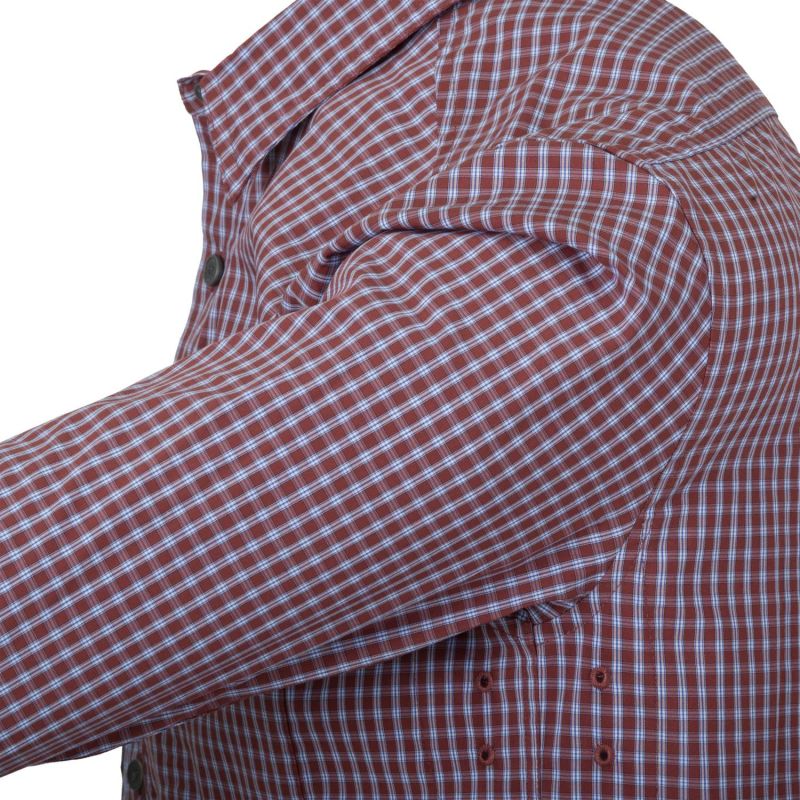 HELIKON Blúza Covert Concealed Carry Shirt - Western Red Plaid (KO-CCC-CB-C1)