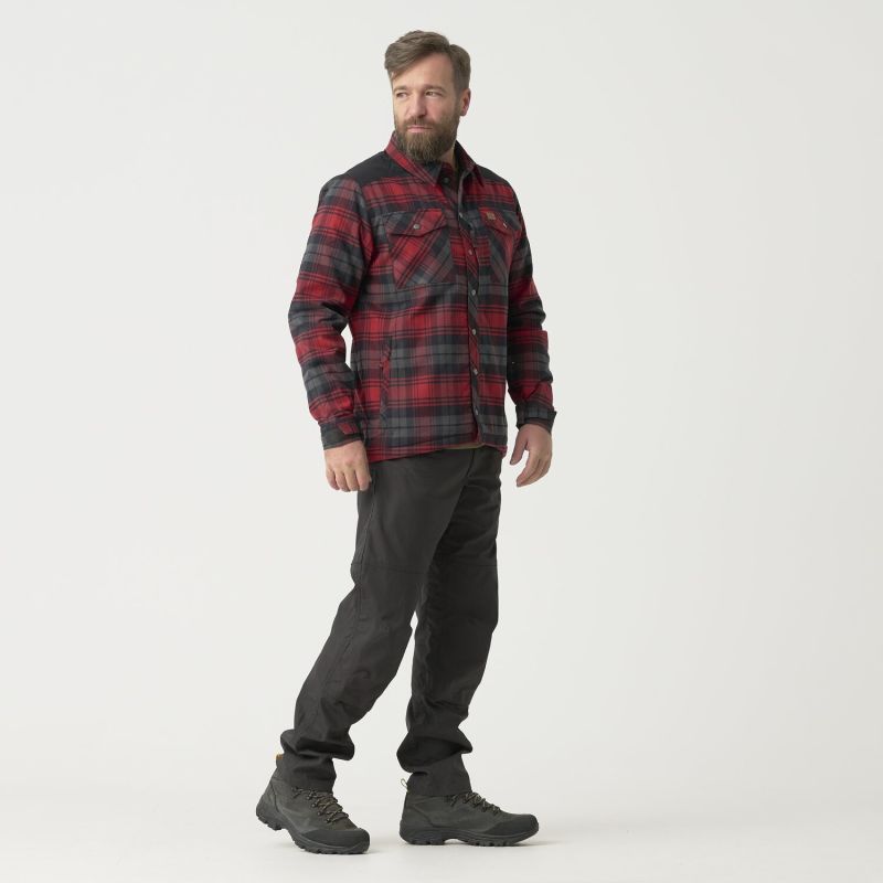 HELIKON Košela Winter Warden - forest blue plaid (KO-WWS-PB-PK)