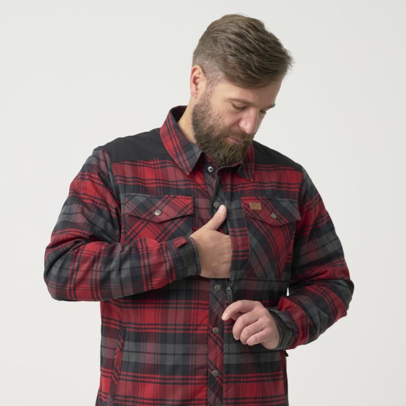 HELIKON Košela Winter Warden - slate moorland plaid (KO-WWS-PB-PL)