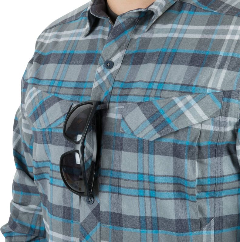 HELIKON Blúza Defender Mk2 Pilgrim Shirt - ginger plaid (KO-DPG-SR-P2401)