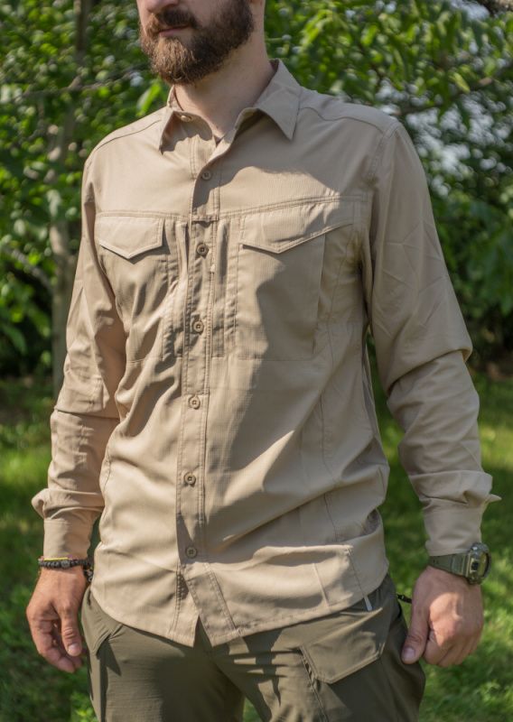 HELIKON Blúza Defender Mk2 Tropical Shirt - hnedá (KO-DTR-PS-69)