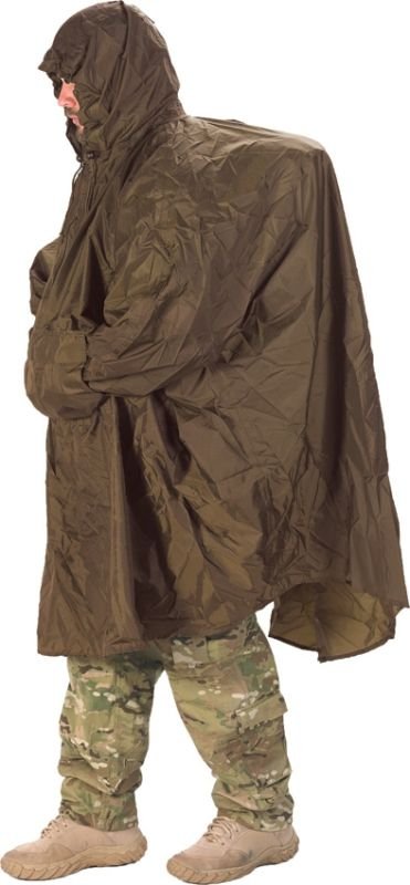 SNUGPAK Pončo / pršíplášť Patrol Poncho - coyote (SN92295)