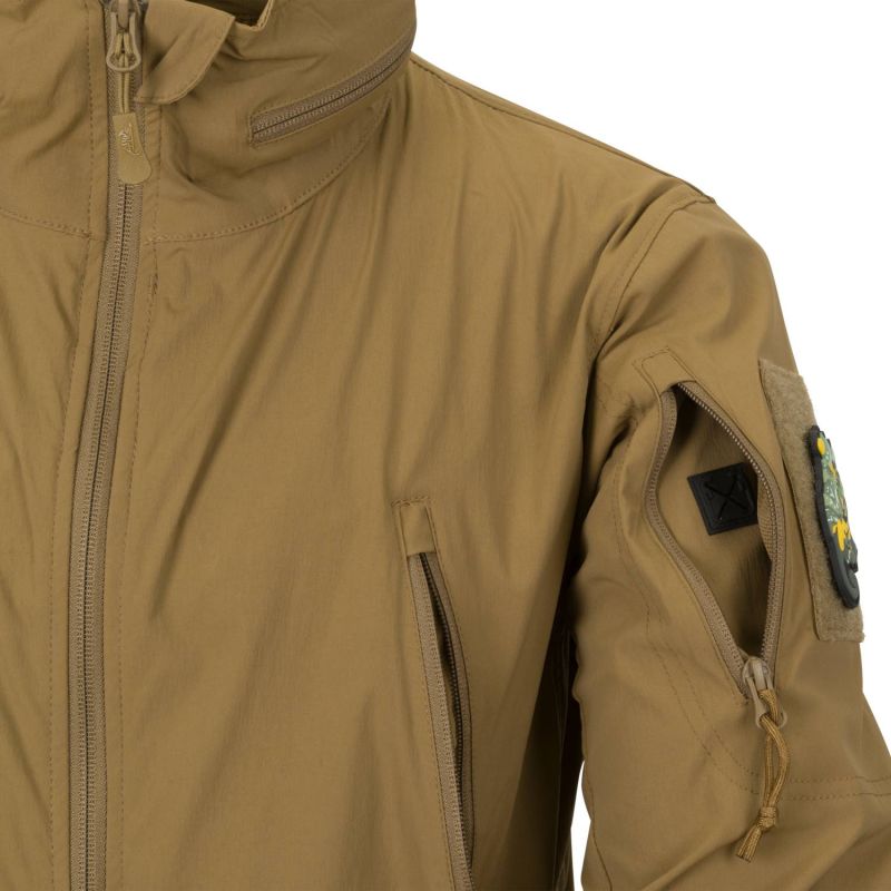 HELIKON Bunda Trooper softshell - alpha green (KU-TRP-NL-36)