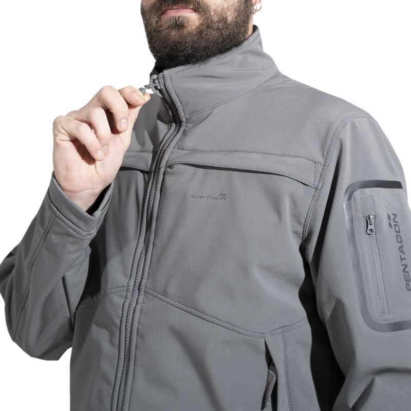 PENTAGON Bunda KRYVO softshell - šedá (K08024-WG)