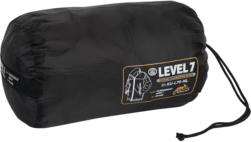 HELIKON Bunda Level. 7, Climashield Apex 100g - čierna (KU-L70-NL-01)