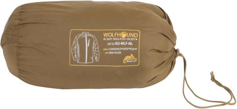 HELIKON Bunda WOLFHOUND, Climashield Apex 67g - taiga green (KU-WLF-NL-09)