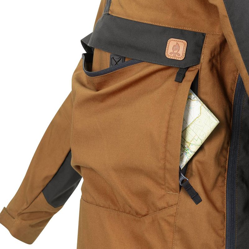 HELIKON Bunda Anorak Woodsman - coyote / ash grey (KU-WDN-DC-1185A)