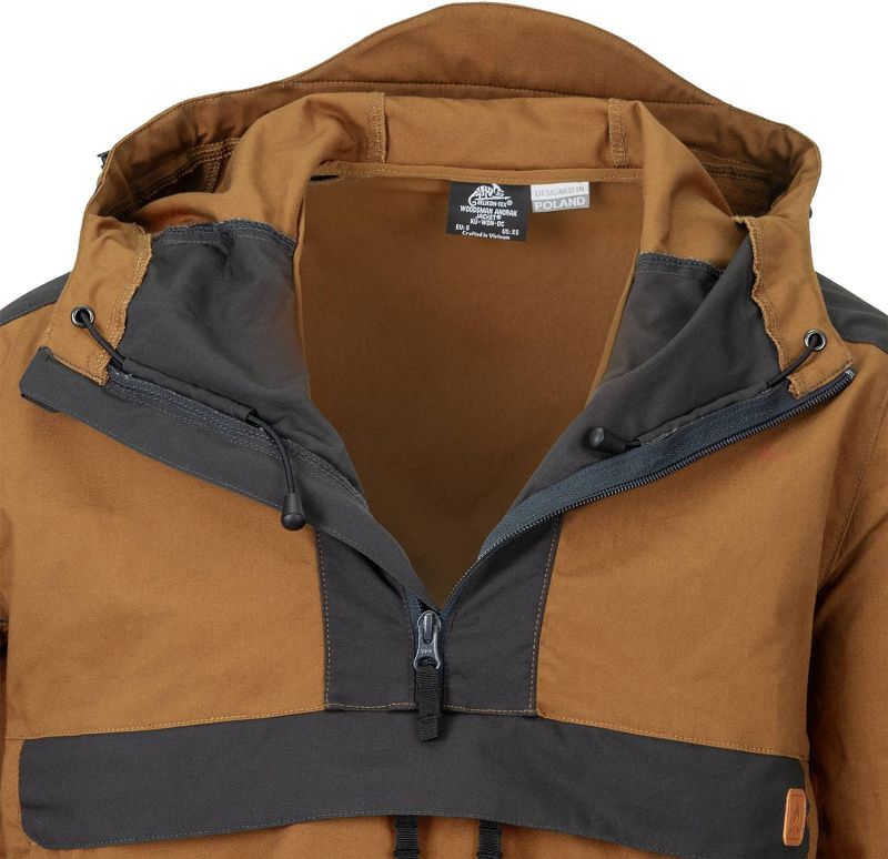 HELIKON Bunda Anorak Woodsman - coyote / ash grey (KU-WDN-DC-1185A)