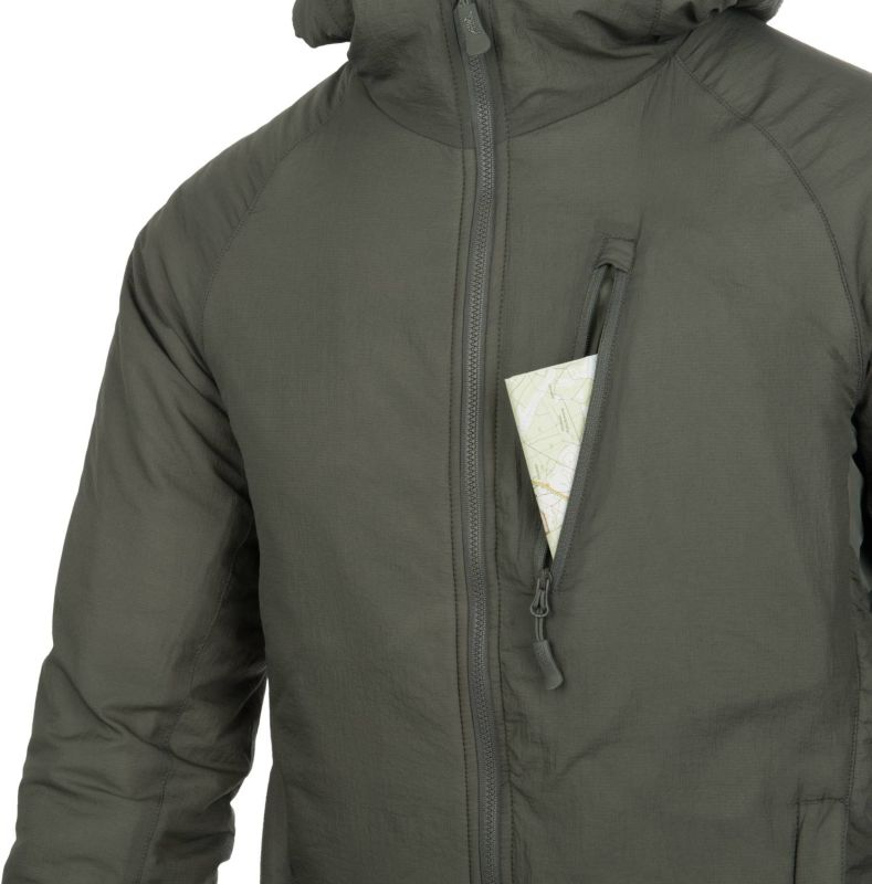 HELIKON Bunda Wolfhound Hoodie, Climashield Apex 67g - black (KU-WLH-NL-01)