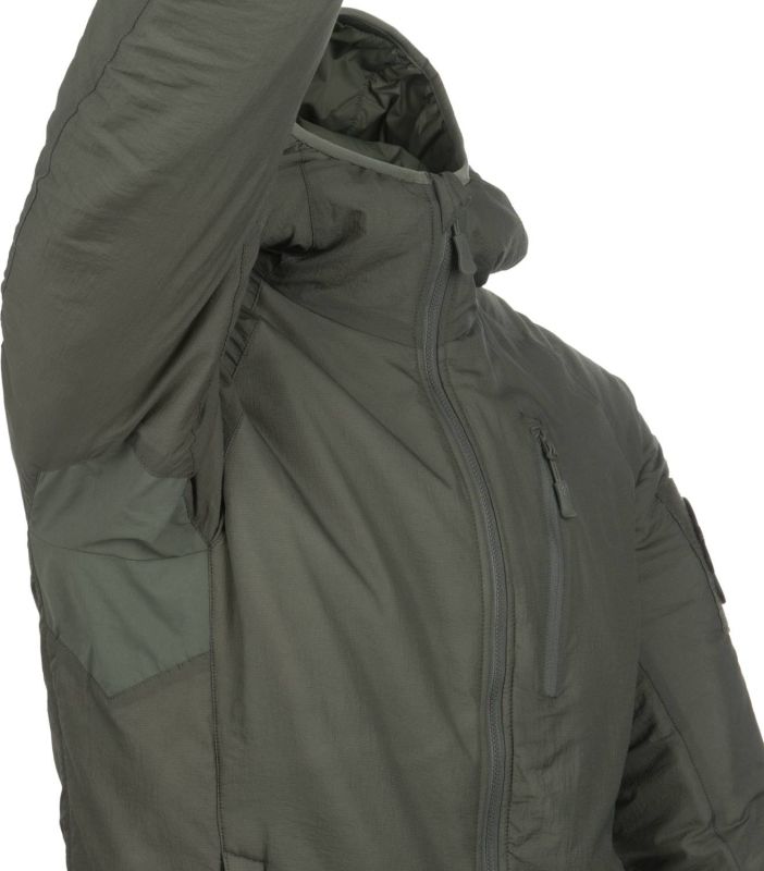 HELIKON Bunda Wolfhound Hoodie, Climashield Apex 67g - black (KU-WLH-NL-01)