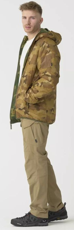 HELIKON Bunda Reversible Wolfhound Hoodie - pencott wildwood / pencott snowdrift (KU-RWH-NL-4544A)