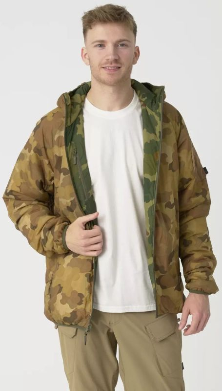 HELIKON Bunda Reversible Wolfhound Hoodie - pencott wildwood / pencott snowdrift (KU-RWH-NL-4544A)