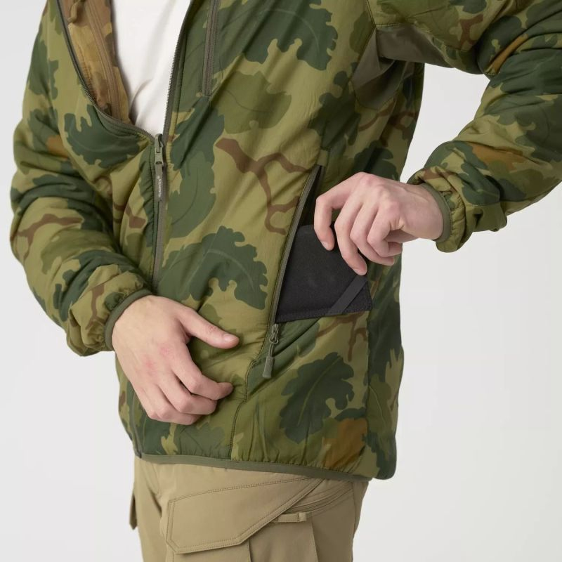 HELIKON Bunda Reversible Wolfhound Hoodie - pencott wildwood / pencott snowdrift (KU-RWH-NL-4544A)