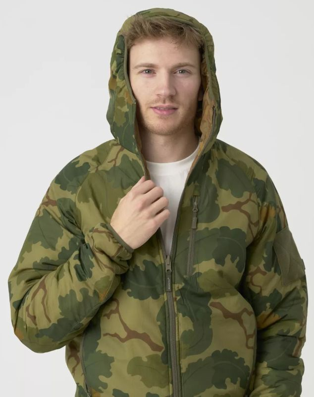HELIKON Bunda Reversible Wolfhound Hoodie - pencott wildwood / pencott snowdrift (KU-RWH-NL-4544A)