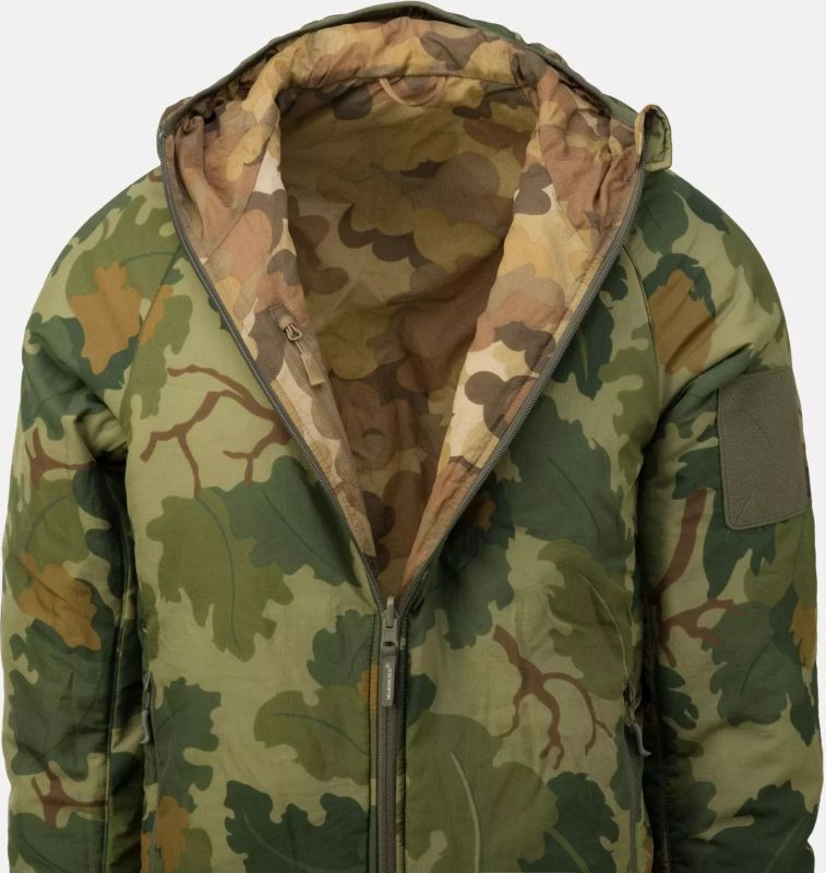 HELIKON Bunda Reversible Wolfhound Hoodie - pencott wildwood / pencott snowdrift (KU-RWH-NL-4544A)