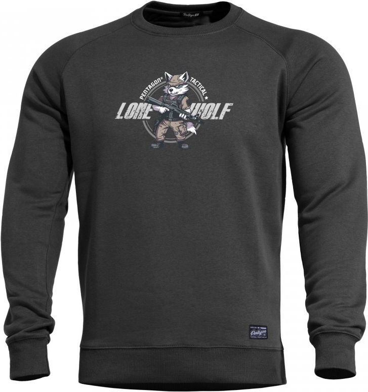PENTAGON Sveter HAWK LONE WOLF - black (K09019-LO)
