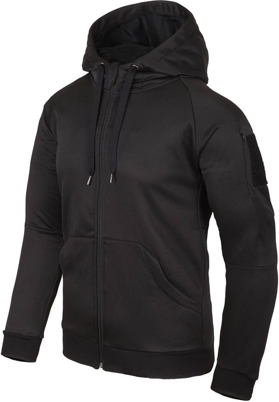 HELIKON Mikina s kapucňou Urban Tactical Hoodie - čierna (BL-UHF-PO-01)