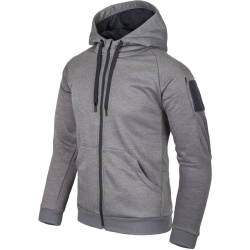 HELIKON Mikina s kapucňou Urban Tactical Hoodie - melange grey (BL-UHF-PO-M3)