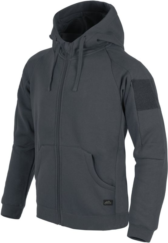 HELIKON Mikina s kapucňou Urban Tactical Hoodie Lite - šedá (BL-ULF-CB-19)