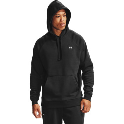 UNDER ARMOUR Mikina Rival Fleece Hoodie - čierna (1357092-001)