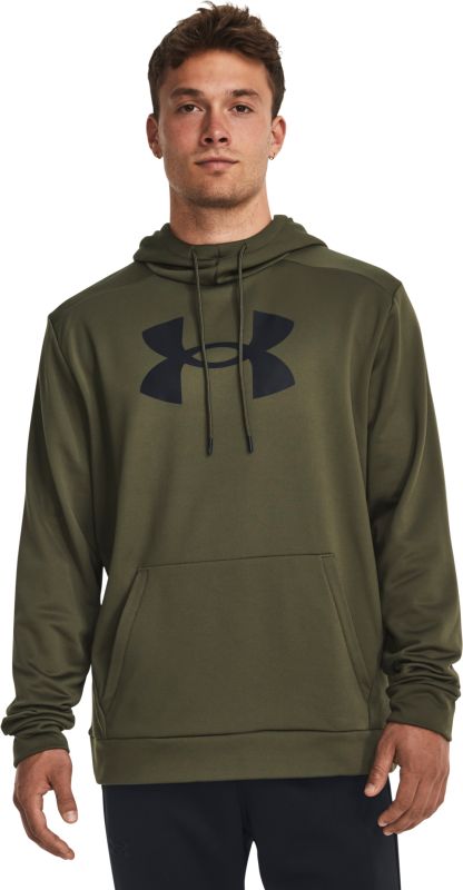 UNDER ARMOUR Mikina Armour Fleece Big Logo - marine OD green / black (1379743-390)