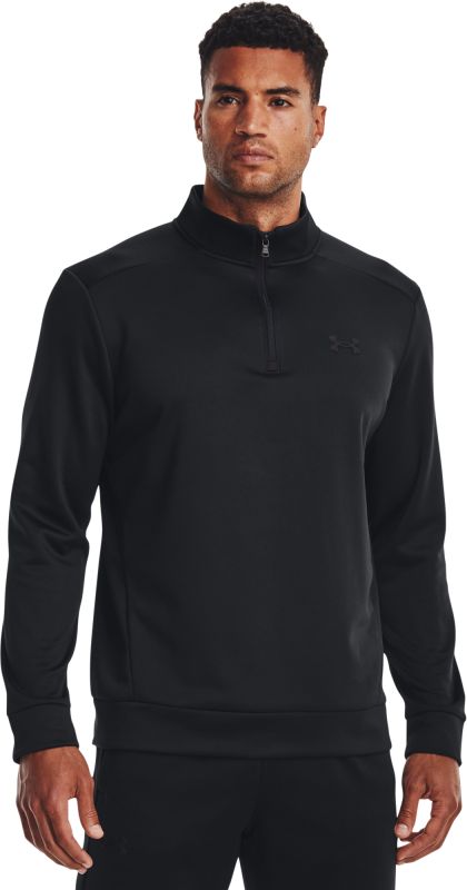 UNDER ARMOUR Mikina Armour Fleece 1/4 Zip - čierna (1373358-001)