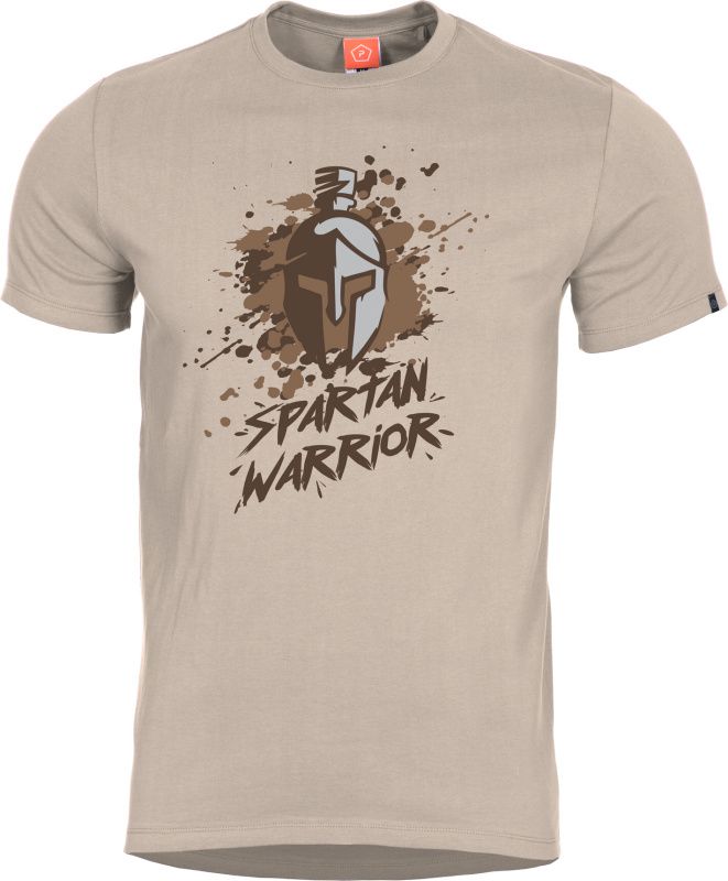 PENTAGON Tričko SPARTAN WARRIOR - khaki (K09012-SW-KH)