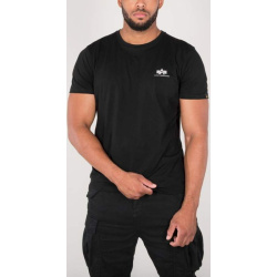 ALPHA INDUSTRIES Tričko BASIC T Small Logo - čierne (188505/03)