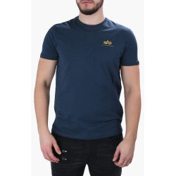 ALPHA INDUSTRIES Tričko BASIC T Small Logo - new navy (188505/435)