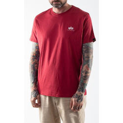 ALPHA INDUSTRIES Tričko BASIC T Small Logo - RBF red (188505/523)