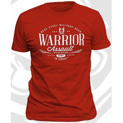 WARRIOR Tričko Vintage - červené (W-EO-TSHIRT-V-R)