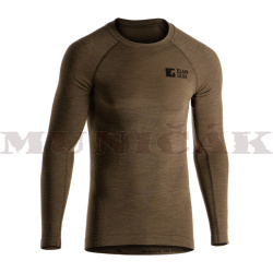 CLAW GEAR Tričko s dlhým rukávom Merino Seamless - stonegrey olive (39174)