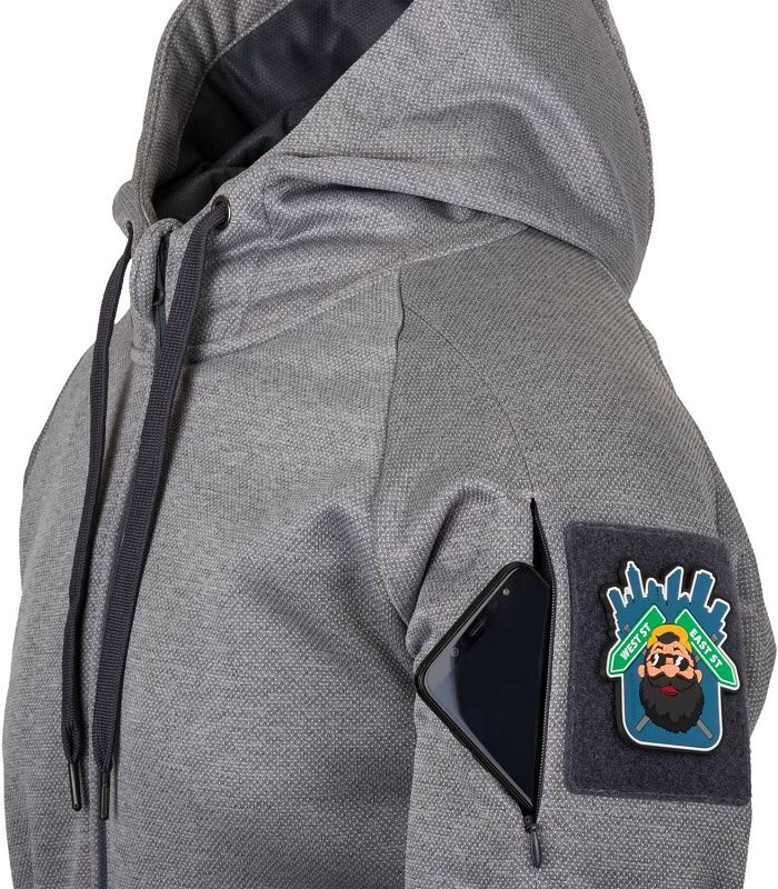 HELIKON Mikina s kapucňou Urban Tactical Hoodie - čierna (BL-UHF-PO-01)