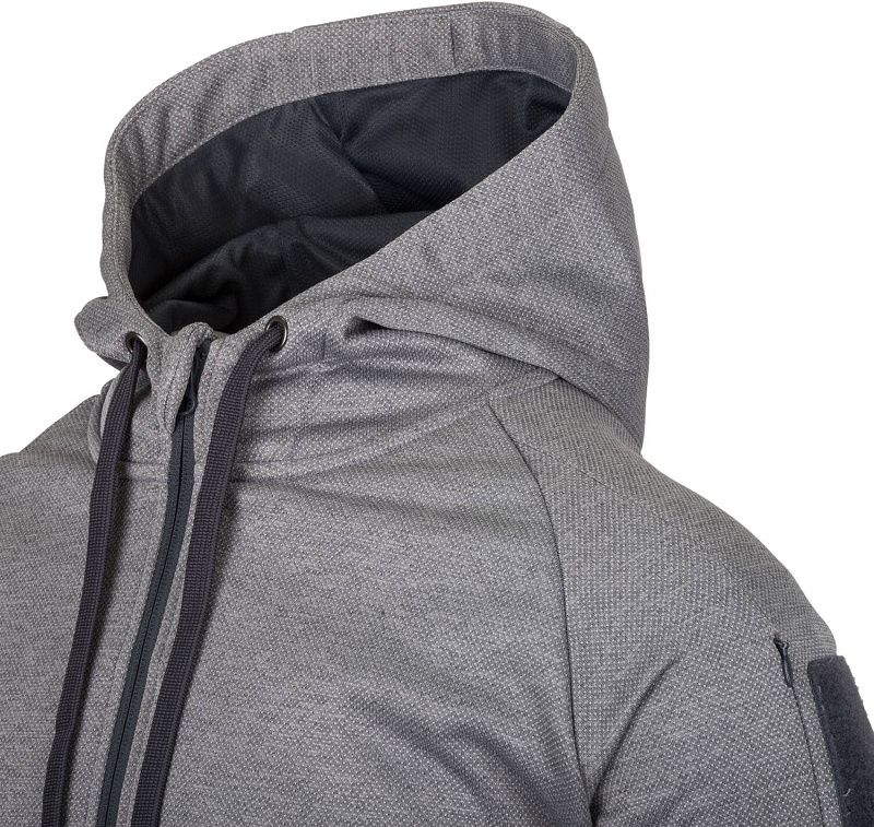 HELIKON Mikina s kapucňou Urban Tactical Hoodie - šedá (BL-UHF-PO-M3)