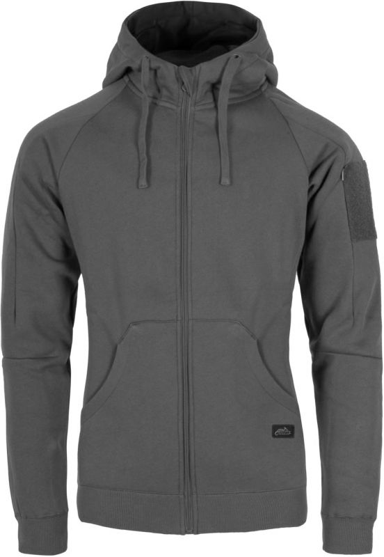 HELIKON Mikina s kapucňou Urban Tactical Hoodie Lite - šedá (BL-ULF-CB-19)