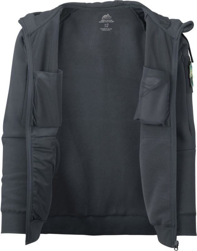 HELIKON Mikina s kapucňou Urban Tactical Hoodie Lite - šedá (BL-ULF-CB-19)