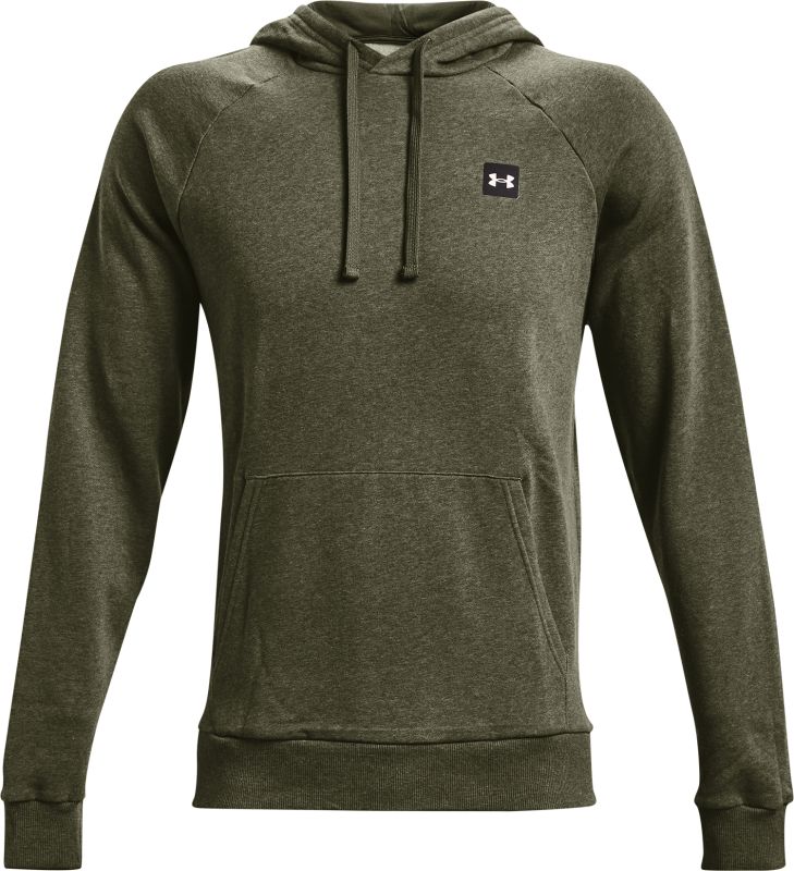 UNDER ARMOUR Mikina Rival Fleece Hoodie - zelená (1357092-390)