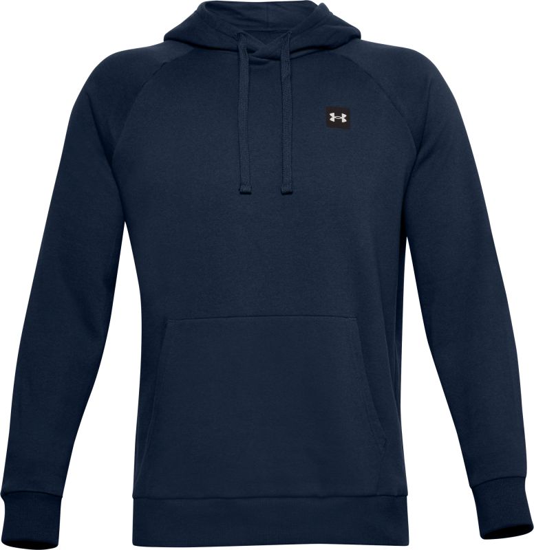 UNDER ARMOUR Mikina Rival Fleece Hoodie - modrá (1357092-408)