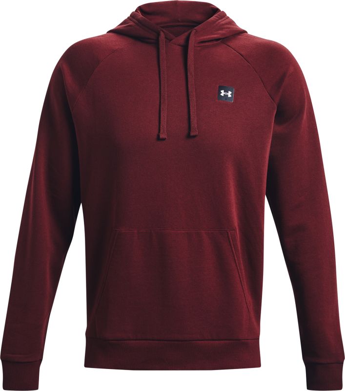 UNDER ARMOUR Mikina Rival Fleece Hoodie - červená (1357092-690)