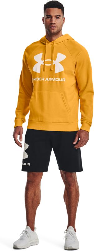 UNDER ARMOUR Mikina Rival Fleece Big Logo HD - žltá (1357093-782)