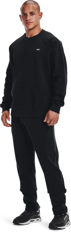 UNDER ARMOUR Mikina UA Rival Fleece Crew - čierna (1357096-001)