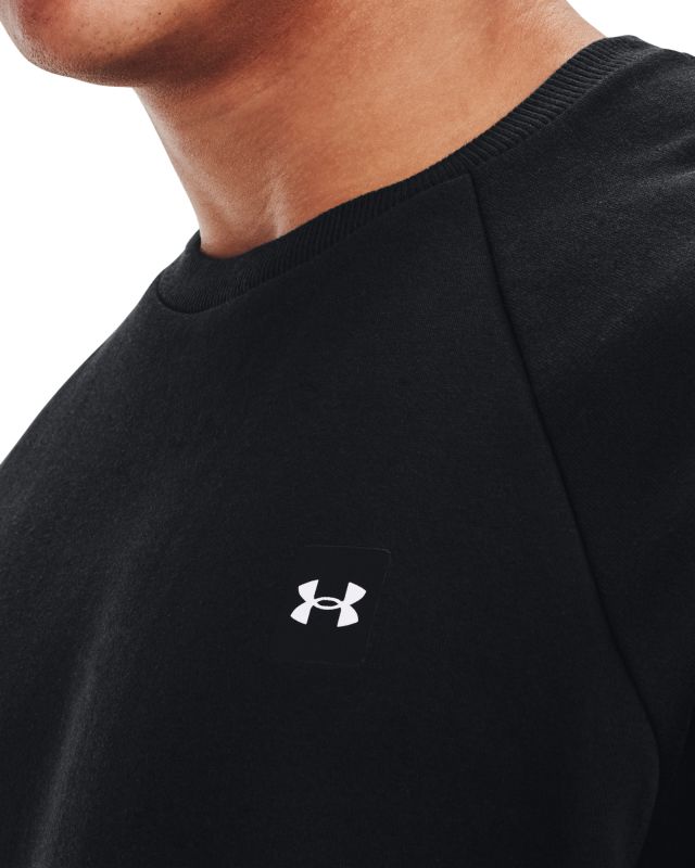 UNDER ARMOUR Mikina UA Rival Fleece Crew - čierna (1357096-001)