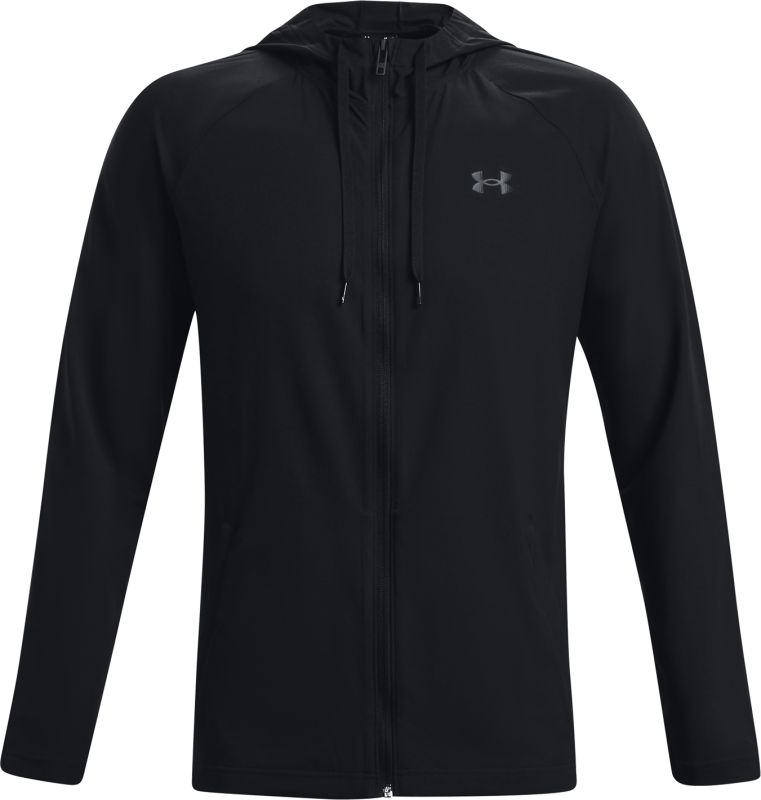 UNDER ARMOUR Mikina Wvn Perforated Wndbreaker - čierna (1370499-001)