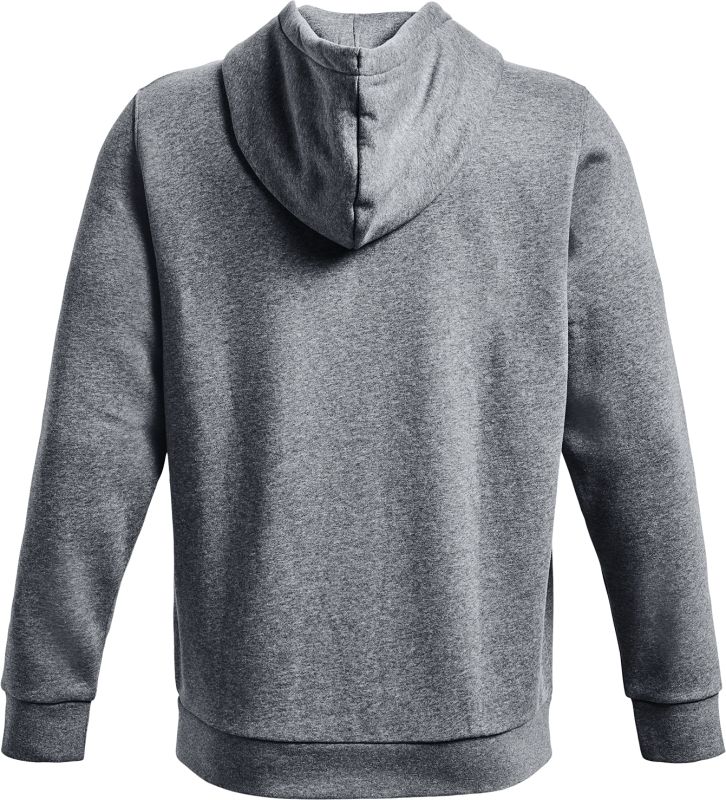 UNDER ARMOUR Mikina Essential Fleece FZ Hood - šedá (1373881-012)