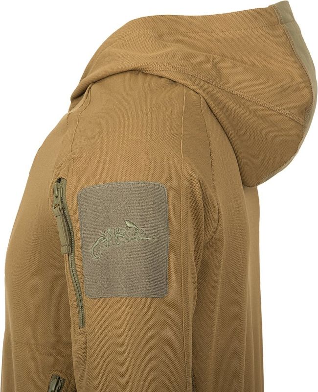 HELIKON Mikina s kapucňou RANGE HOODIE - TopCool - šedá / čierna (BL-BRH-TC-3501A)