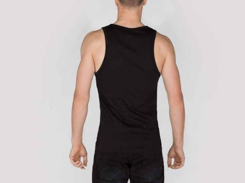 ALPHA INDUSTRIES Tielko Star Tank - čierne (176540/03)