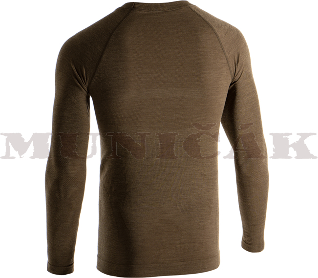 CLAW GEAR Tričko s dlhým rukávom Merino Seamless - stonegrey olive (39174)