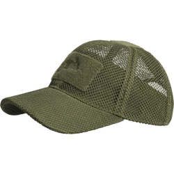 HELIKON Baseball šiltovka Mesh - olive green (CZ-BBM-PO-02)