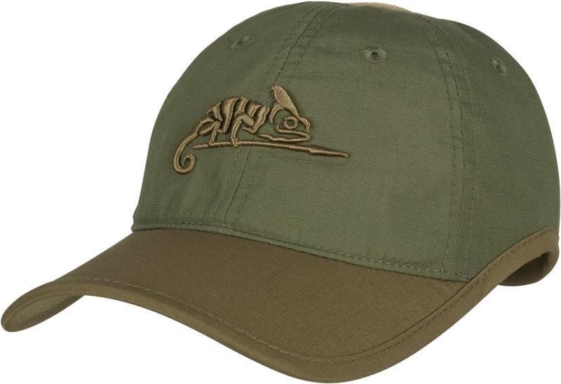 HELIKON Baseball šiltovka Logo Cap - olivová/adaptive green (CZ-LGC-PR-0212A)